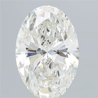9.27ct G VVS2 Rare Carat Ideal Cut Oval Lab Grown Diamond