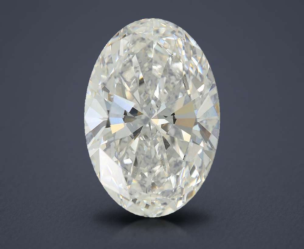 8.74ct E VVS2 Very Good Cut Oval Lab Grown Diamond
