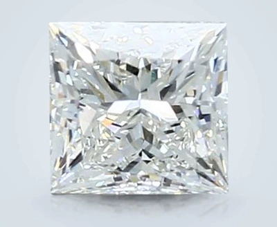 0.90ct I VVS2 Rare Carat Ideal Cut Princess Diamond
