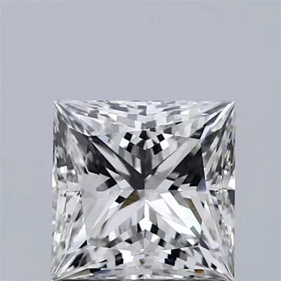 1.54ct H VS1 Rare Carat Ideal Cut Princess Lab Grown Diamond