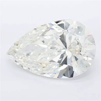 13.07ct G VVS2 Excellent Cut Pear Lab Grown Diamond