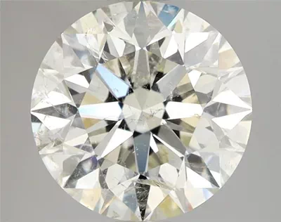 3.01ct I SI2 Excellent Cut Round Diamond