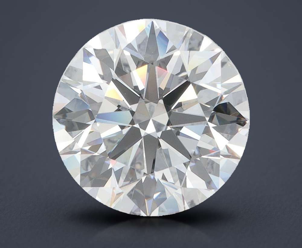 4.02ct D FL Rare Carat Ideal Cut Round Lab Grown Diamond