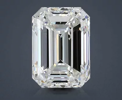 2.51ct H VVS1 Rare Carat Ideal Cut Emerald Diamond