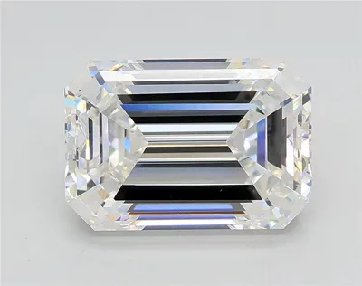 3.01ct F VS1 Excellent Cut Emerald Lab Grown Diamond