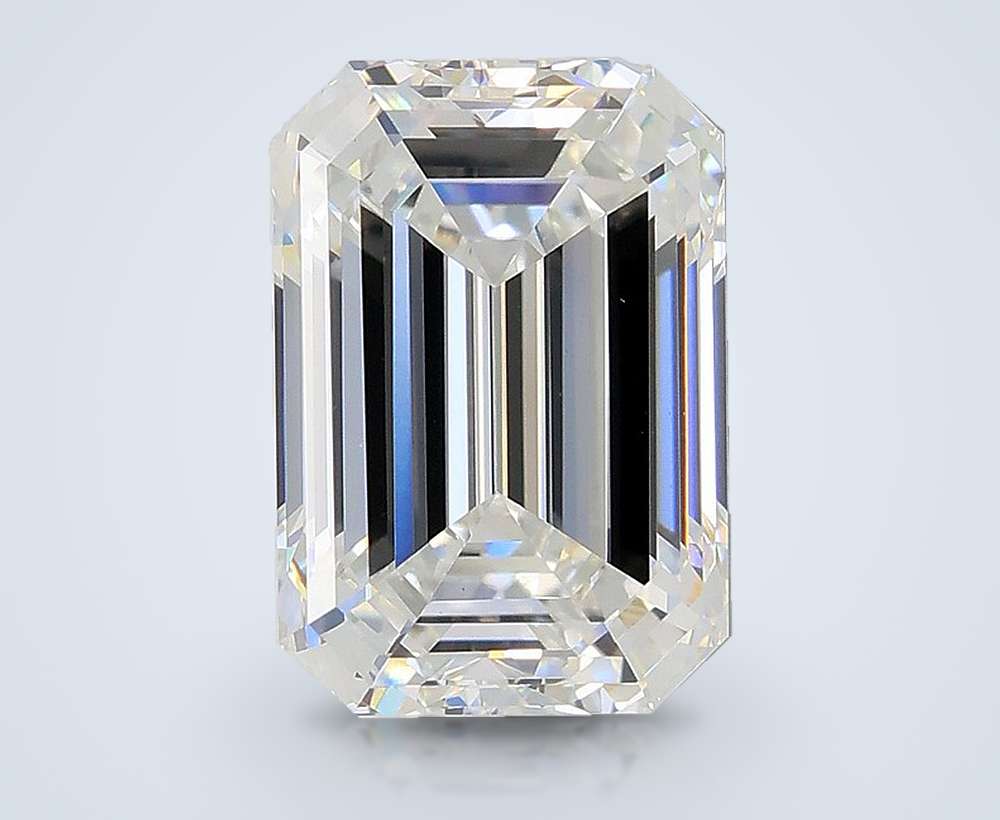 3.01ct F VS1 Excellent Cut Emerald Lab Grown Diamond