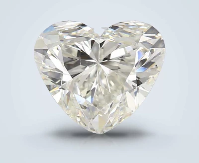 2.50ct J SI1 Rare Carat Ideal Cut Heart Diamond
