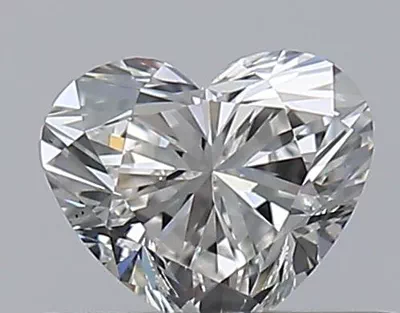0.35ct H SI1 Rare Carat Ideal Cut Heart Diamond