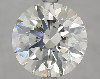 3.63ct K SI1 Rare Carat Ideal Cut Round Diamond