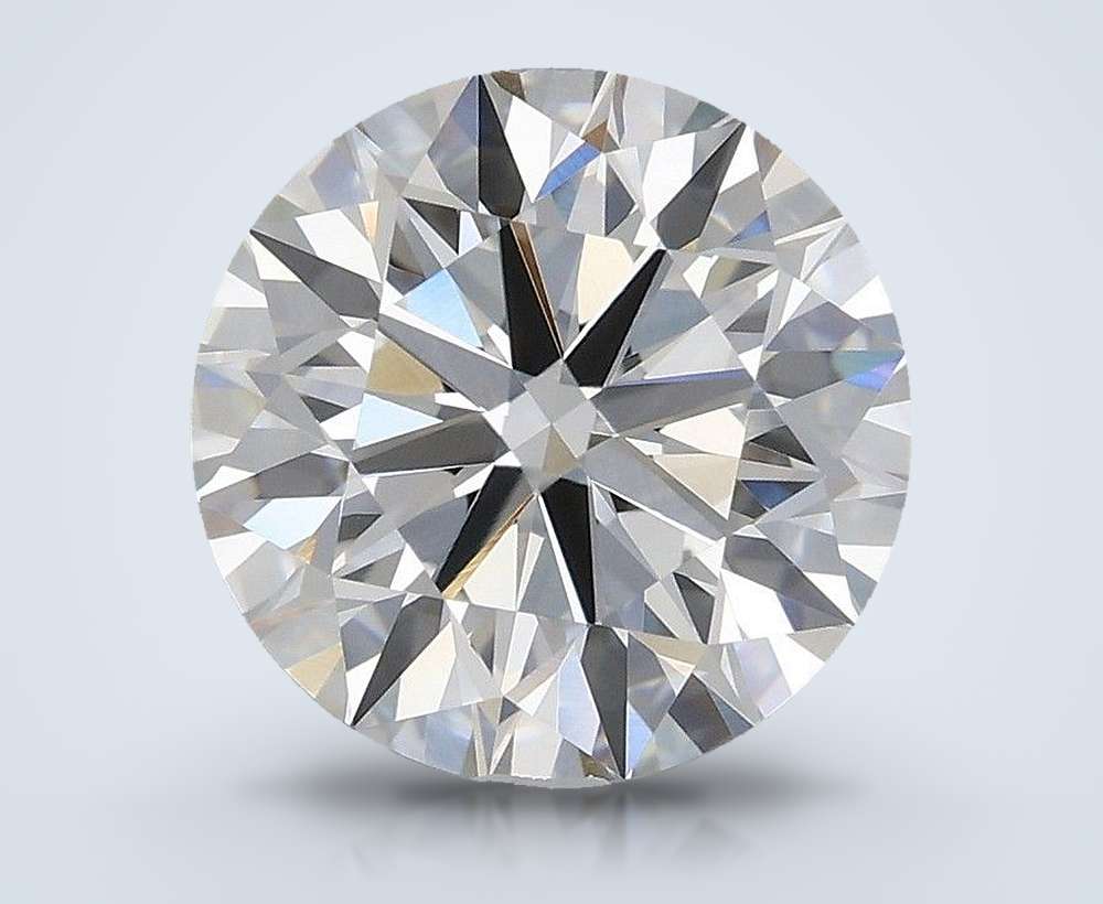 2.09ct H VVS2 Rare Carat Ideal Cut Round Lab Grown Diamond