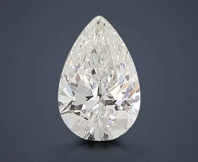 4.34ct G VS1 Rare Carat Ideal Cut Pear Lab Grown Diamond