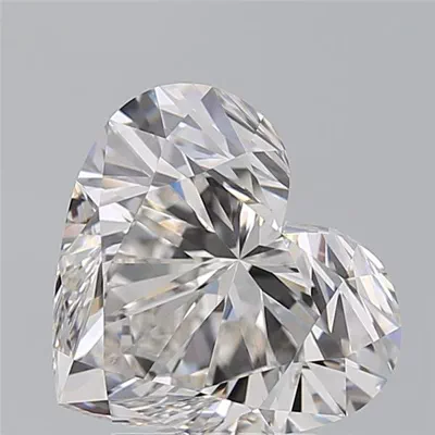 4.01ct H VS1 Rare Carat Ideal Cut Heart Diamond
