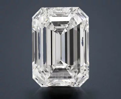 16.56ct F VS1 Rare Carat Ideal Cut Emerald Lab Grown Diamond
