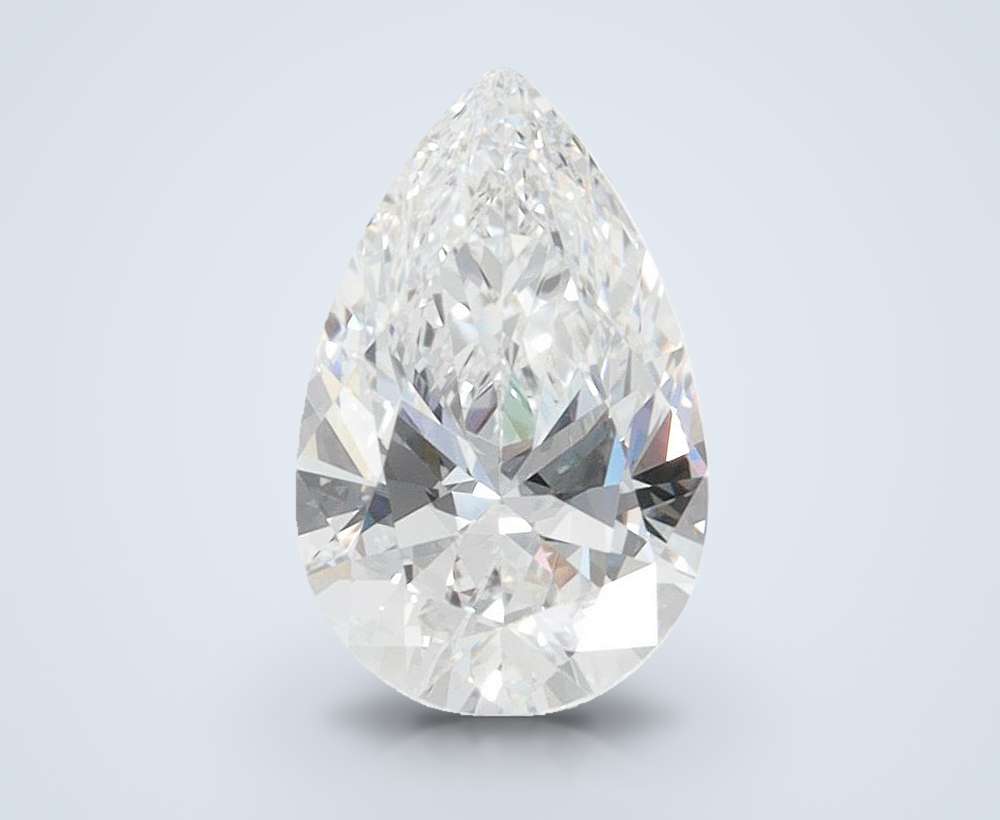 1.26ct D VVS1 Rare Carat Ideal Cut Pear Lab Grown Diamond