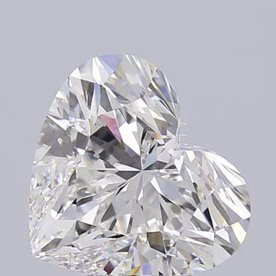 5.08ct E VS2 Rare Carat Ideal Cut Heart Lab Grown Diamond