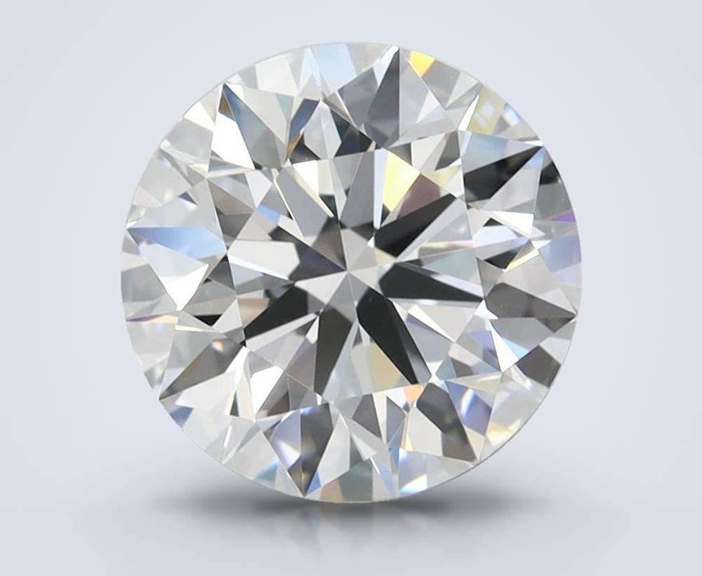 2.47ct D FL Rare Carat Ideal Cut Round Lab Grown Diamond