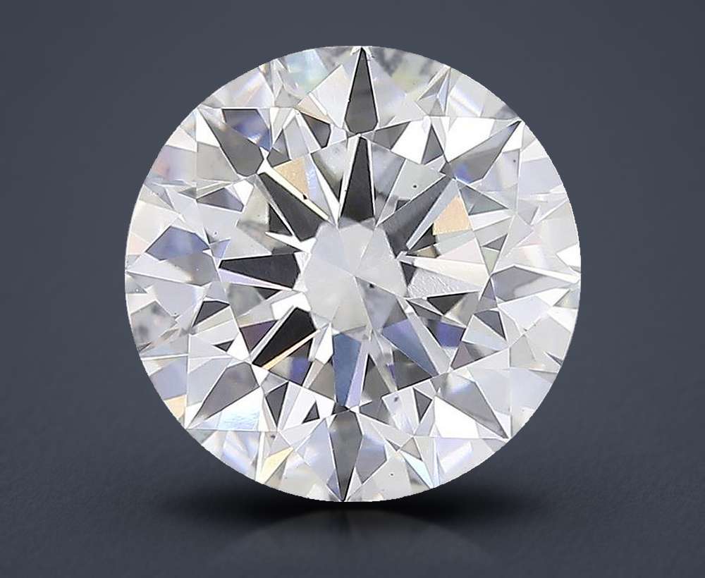 9.74ct F VS2 Rare Carat Ideal Cut Round Lab Grown Diamond
