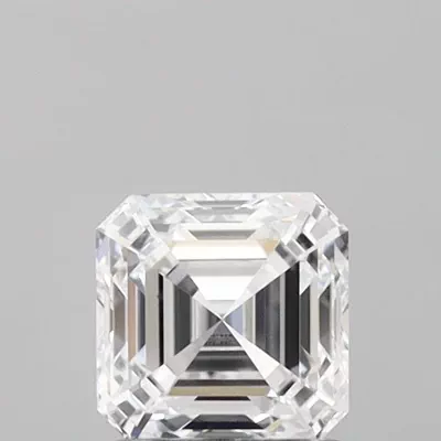 1.06ct D VVS1 Rare Carat Ideal Cut Asscher Lab Grown Diamond