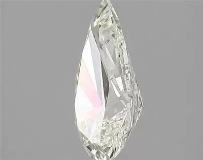1.51ct K SI1 Rare Carat Ideal Cut Pear Diamond