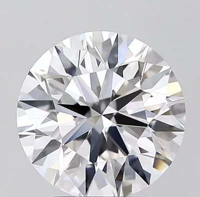 3.20ct G FL Rare Carat Ideal Cut Round Diamond