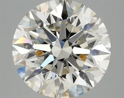 3.00ct H VS1 Excellent Cut Round Lab Grown Diamond