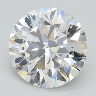 2.42ct F VVS2 Rare Carat Ideal Cut Round Lab Grown Diamond