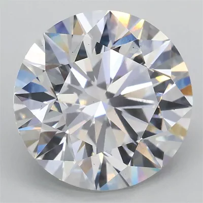 4.07ct E VS2 Rare Carat Ideal Cut Round Lab Grown Diamond