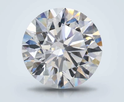 4.07ct E VS2 Rare Carat Ideal Cut Round Lab Grown Diamond