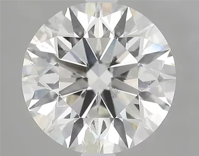 2.71ct I SI2 Rare Carat Ideal Cut Round Diamond