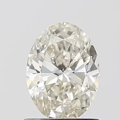 0.80ct J SI2 Rare Carat Ideal Cut Oval Diamond