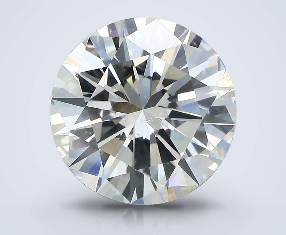 2.68ct K SI2 Very Good Cut Round Diamond