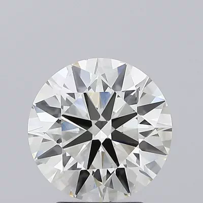 3.02ct J VS1 Rare Carat Ideal Cut Round Lab Grown Diamond