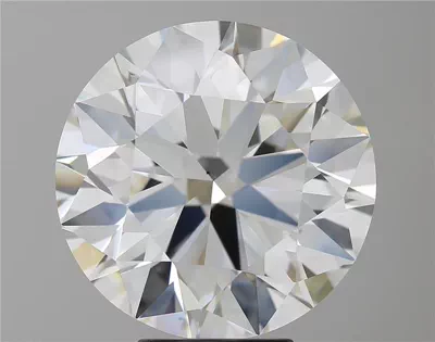 7.07ct G VS2 Rare Carat Ideal Cut Round Diamond