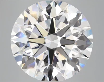 7.08ct D VVS2 Rare Carat Ideal Cut Round Lab Grown Diamond