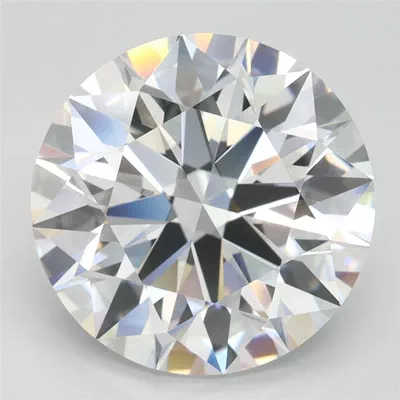 4.03ct D FL Rare Carat Ideal Cut Round Lab Grown Diamond