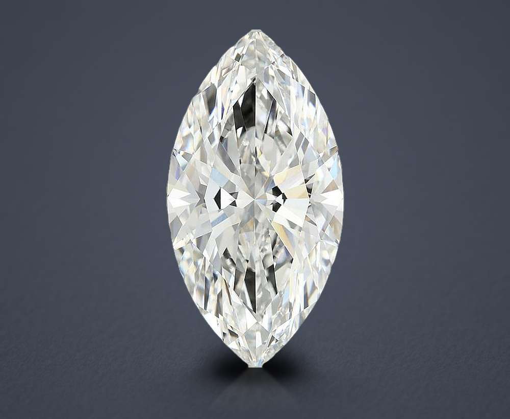 12.40ct F VVS2 Rare Carat Ideal Cut Marquise Lab Grown Diamond