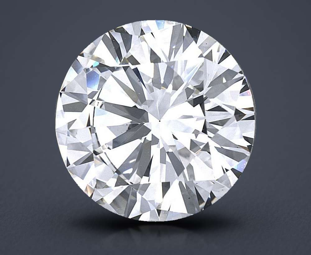 6.00ct H VS2 Excellent Cut Round Diamond