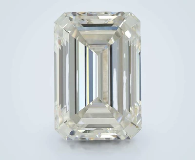 4.81ct G VVS2 Rare Carat Ideal Cut Emerald Lab Grown Diamond