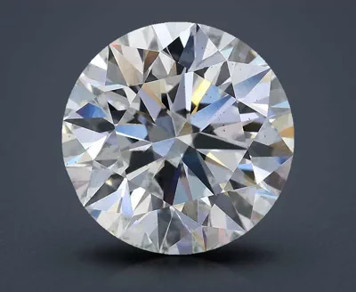 3.85ct D SI1 Rare Carat Ideal Cut Round Lab Grown Diamond
