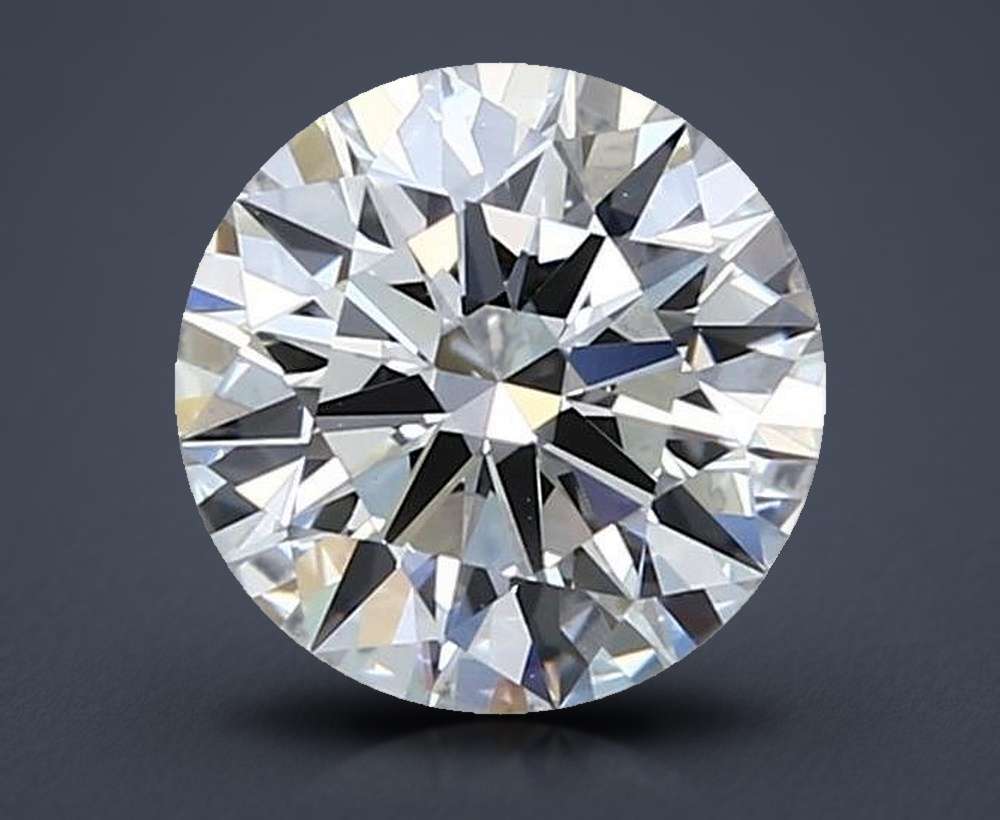 1.55ct E VVS2 Rare Carat Ideal Cut Round Lab Grown Diamond