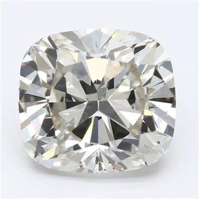 3.02ct K VS2 Very Good Cut Cushion Lab Grown Diamond