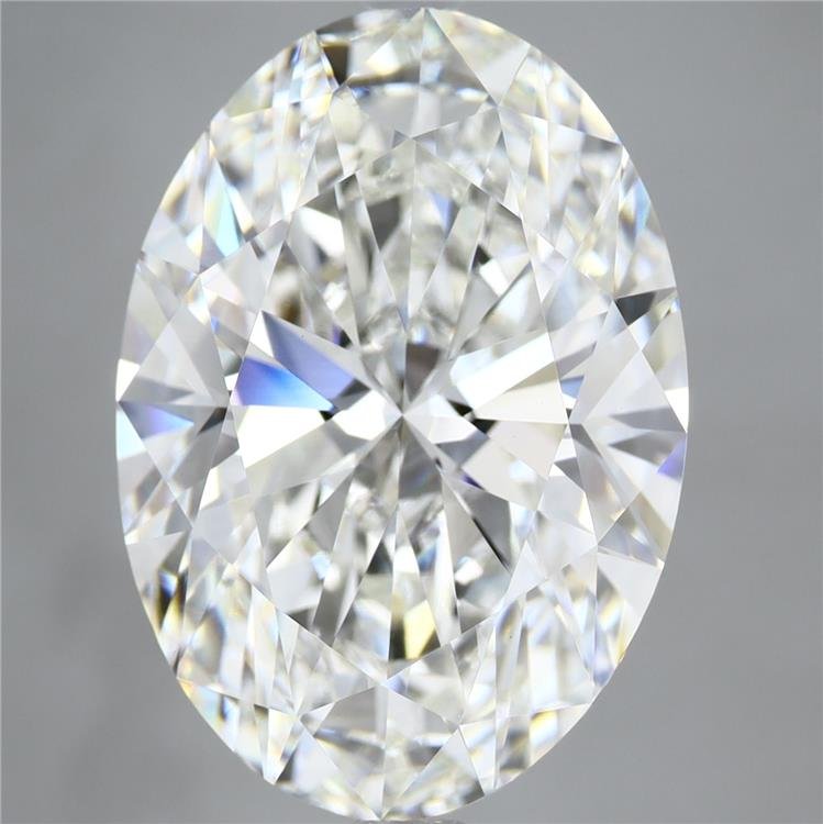 10.08ct F VVS2 Rare Carat Ideal Cut Oval Lab Grown Diamond