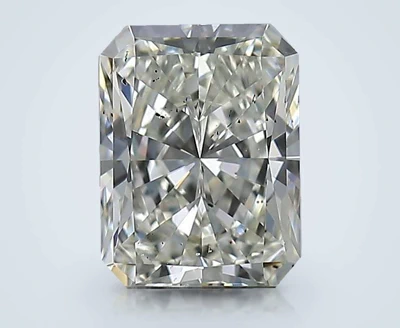 2.01ct K SI2 Rare Carat Ideal Cut Radiant Diamond