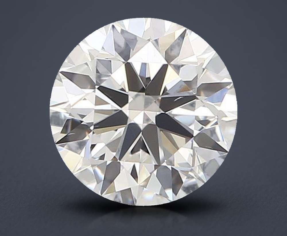 0.70ct F VS2 Rare Carat Ideal Cut Round Diamond