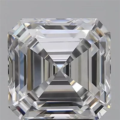 3.52ct E VVS2 Rare Carat Ideal Cut Asscher Lab Grown Diamond