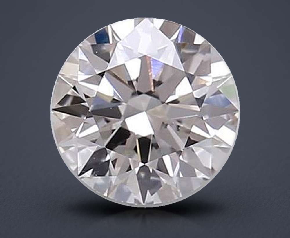 1.10ct H VVS2 Rare Carat Ideal Cut Round Lab Grown Diamond