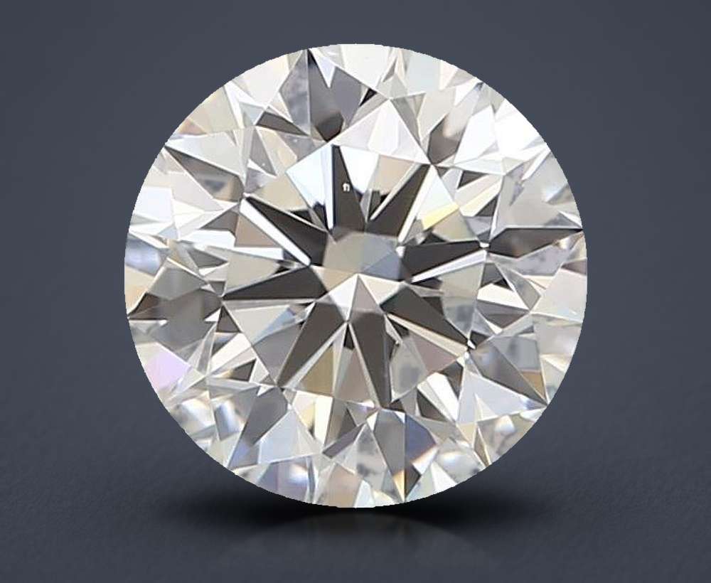 0.71ct G VS2 Rare Carat Ideal Cut Round Diamond