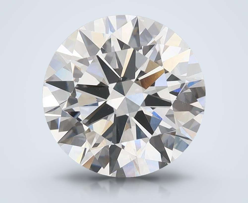 2.49ct D VVS1 Rare Carat Ideal Cut Round Lab Grown Diamond