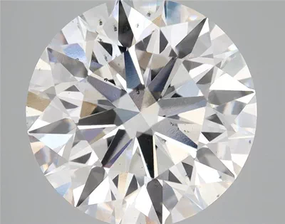 5.64ct F SI1 Rare Carat Ideal Cut Round Lab Grown Diamond
