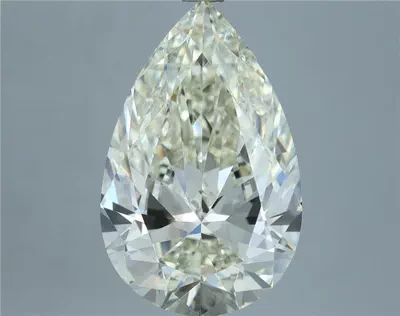5.03ct J VVS1 Rare Carat Ideal Cut Pear Diamond